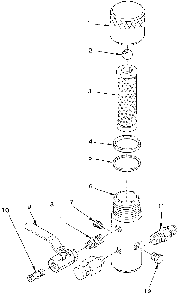 PowrTwin 3500 Outlet Manifold Filter Assembly with Check Valve